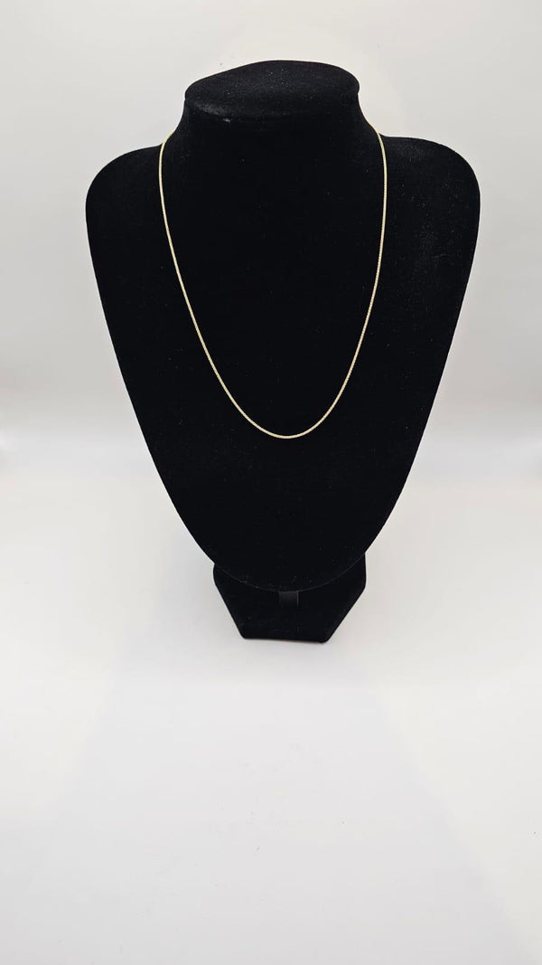 "SHELLY" – 14K Yellow Gold Chain Necklace