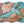 Challah Board – Turquoise Sunrise