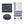 Fully Embroidered Tallit Set – Squares Design – Blue